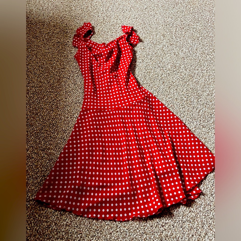 Polka dot dress